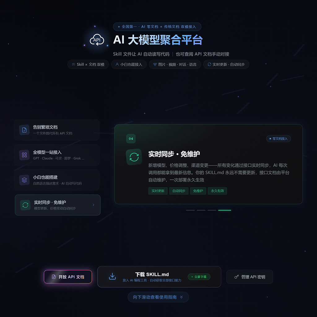 菁选灵创全套大模型对接展示
